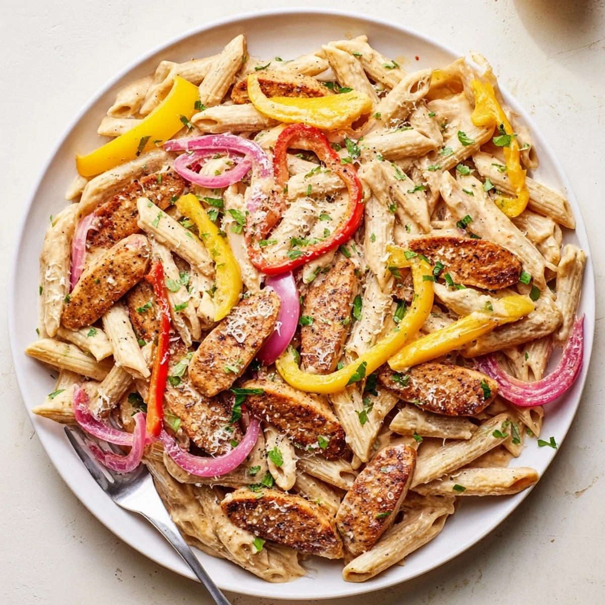 Creamy Cajun Chicken Pasta