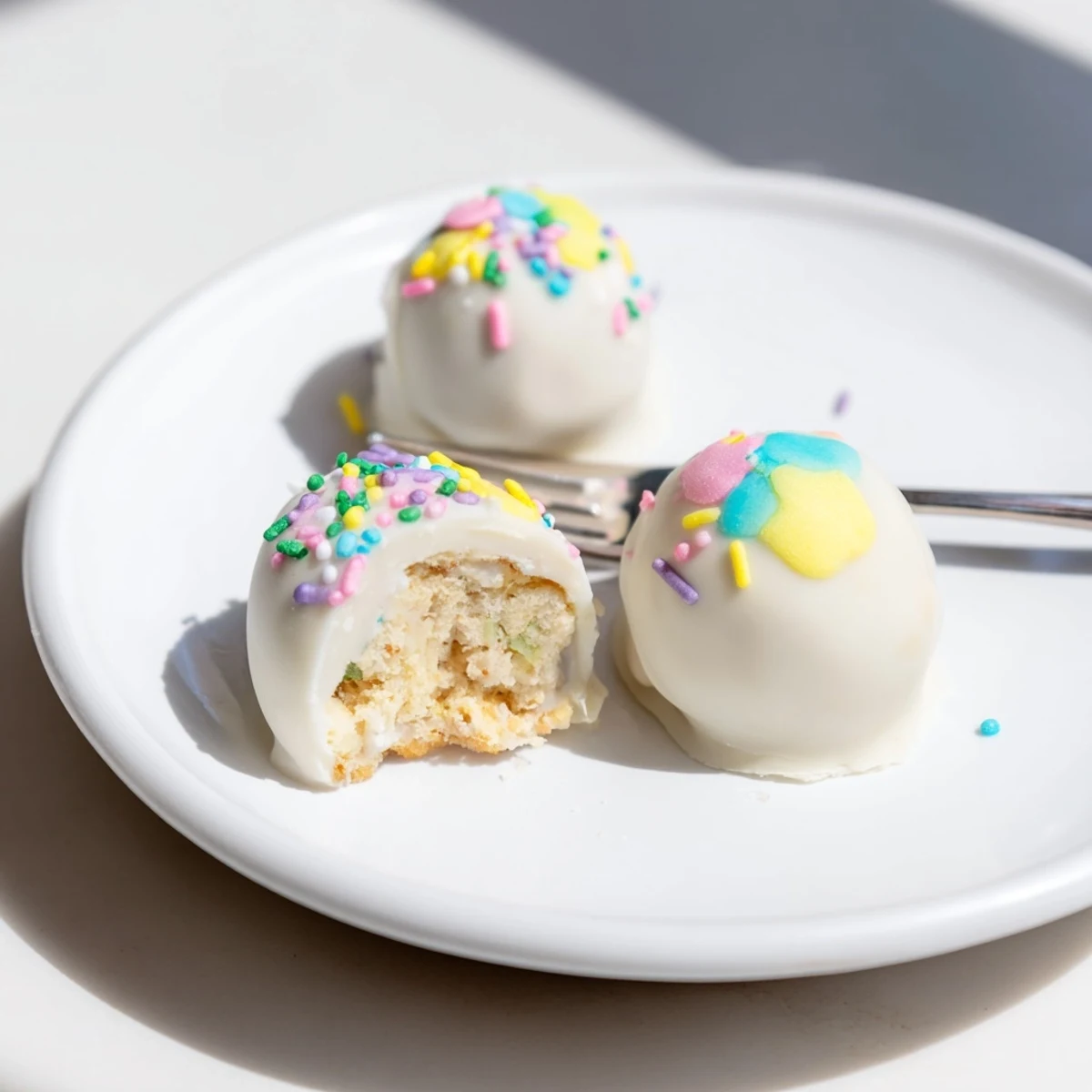 Golden vanilla wafer crumbs add crunch to these chilled Banana Pudding Easter Truffles