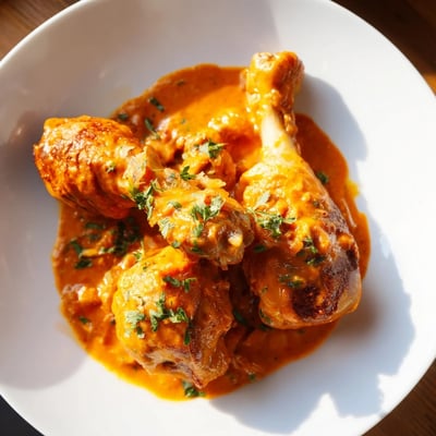 Creamy Paprika Chicken Drumsticks