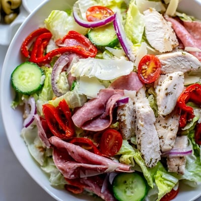 Italian Grinder Chicken Salad